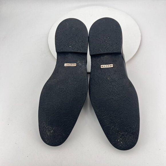 Gucci GG Monogram Embossed Men Size EU 44 E US 10.5 Brown Leather Chukka Boot - Picture 8 of 13